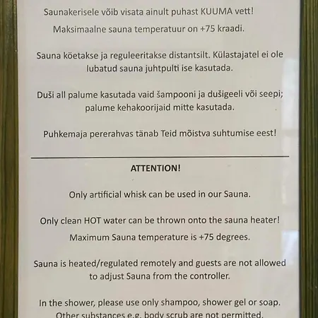 Sarapuu Puhkemaja Dom wakacyjny Hullo